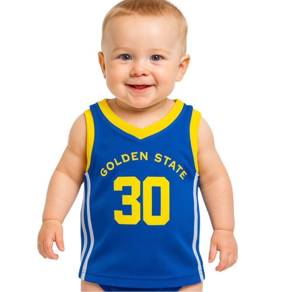 Golden State Warriors Baby Size 12 Months Pro Athlete Performances Jersey